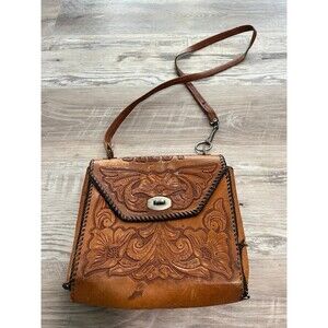 Vintage Western Leather Purse Sandy Crossbody western wear purse